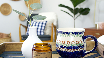 candle plant & tea
