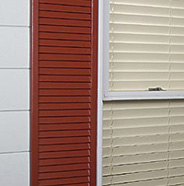 Completed shutter.
