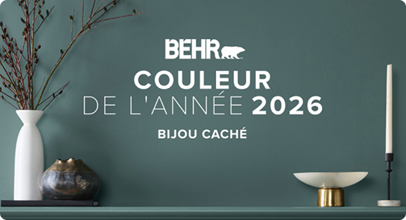 Behr Colour of the Year 2026 banner