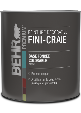 Peinture décorative fini-craie BEHR PREMIUM<sup>MC</sup>