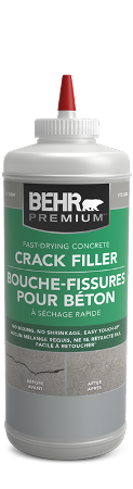 Bouche-fissures pour béton