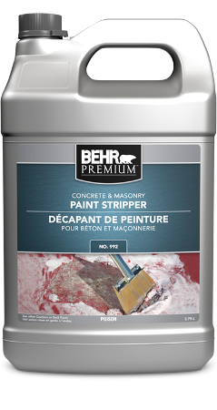 Décapant de peinture pour béton et maçonnerie