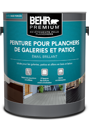 Peinture pour galerie et patio BEHR PREMIUMMD - Émail brillant n° 6795