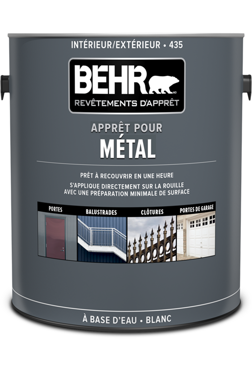 One 3.79 L can of Behr Metal Primer