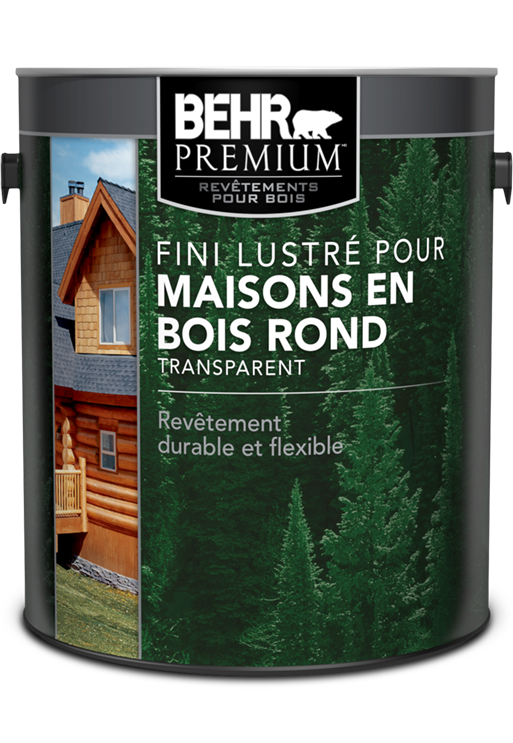1 gal can of Behr Premium Log Home Gloss Finish