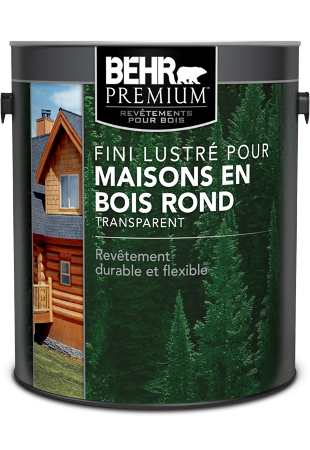 1 gal can of Behr Premium Log Home Gloss Finish