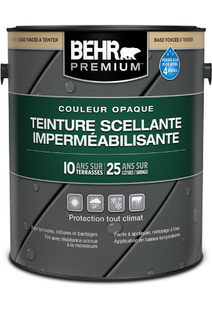 BEHR PREMIUM Solid Color Wood Stain 1 gal