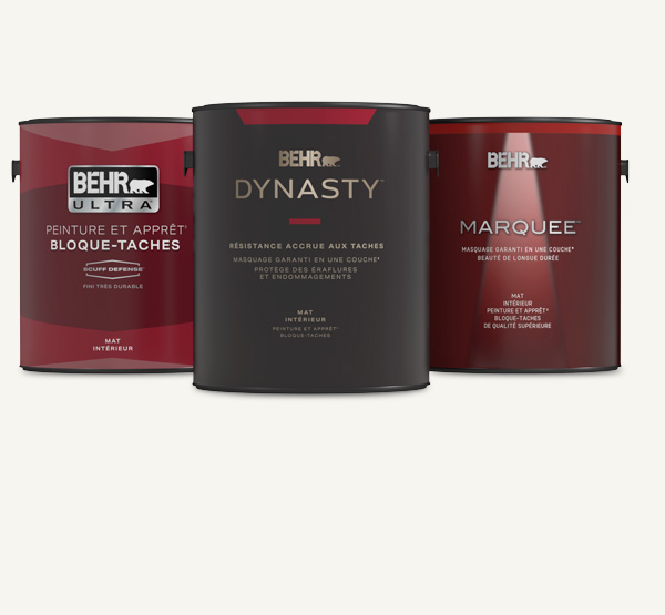 The BEHR MARQUEE and BEHR ULTRA® SCUFF DEFENSE