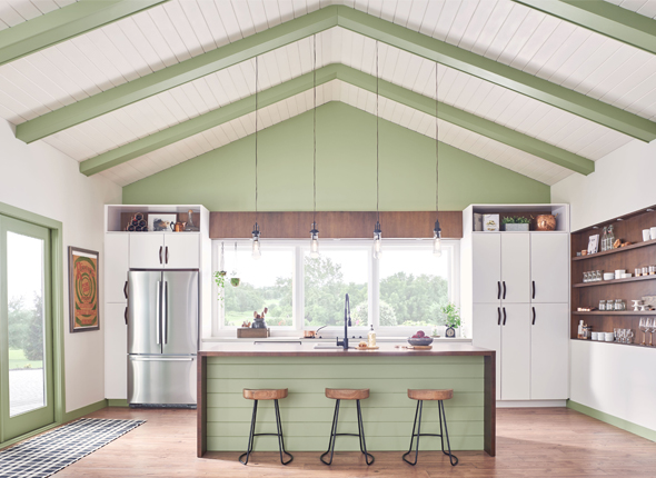 Kitchen ceiling