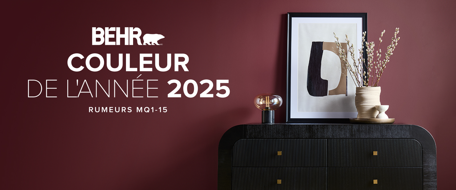 NEW BEHR 2025 Colour of the Year - RUMEURS