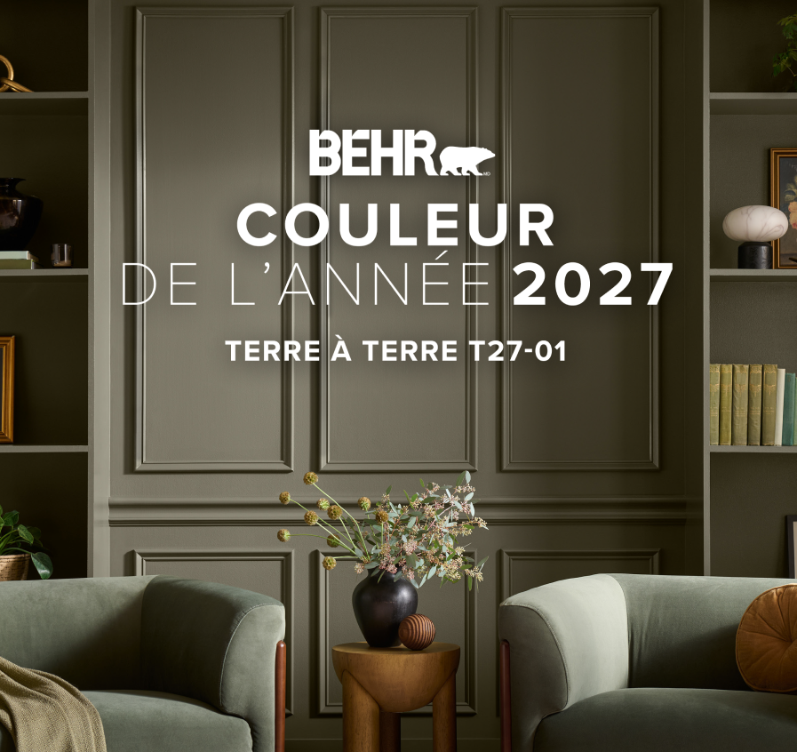 BEHR TENDANCES COULEURS 2026
