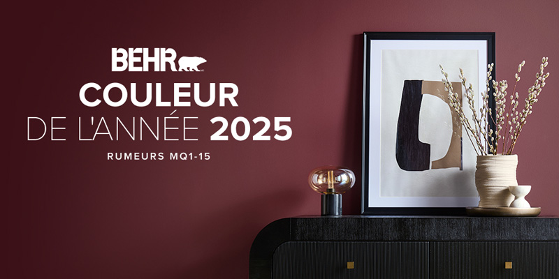 Inspirez-vous des couleurs les plus en vogue pour 2025.