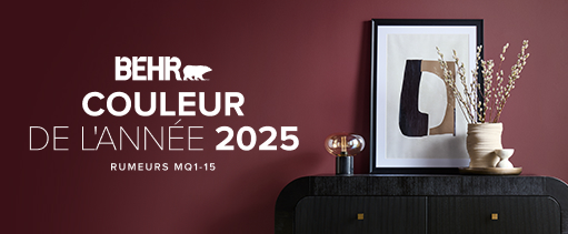 COULEUR BEHR DE L'ANNÉE 2025