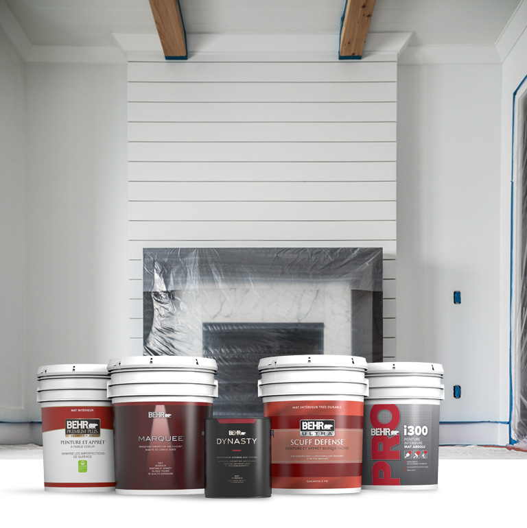Behr Interior Paint line of products
