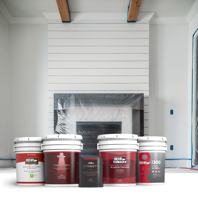 Behr Interior Paint line of products