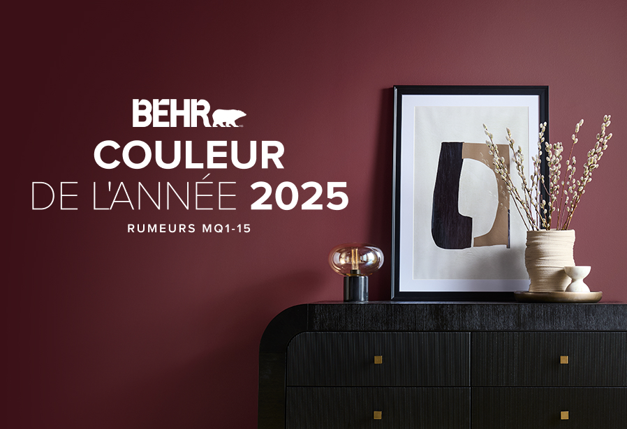 Couleur de l'année 2025 de BEHR